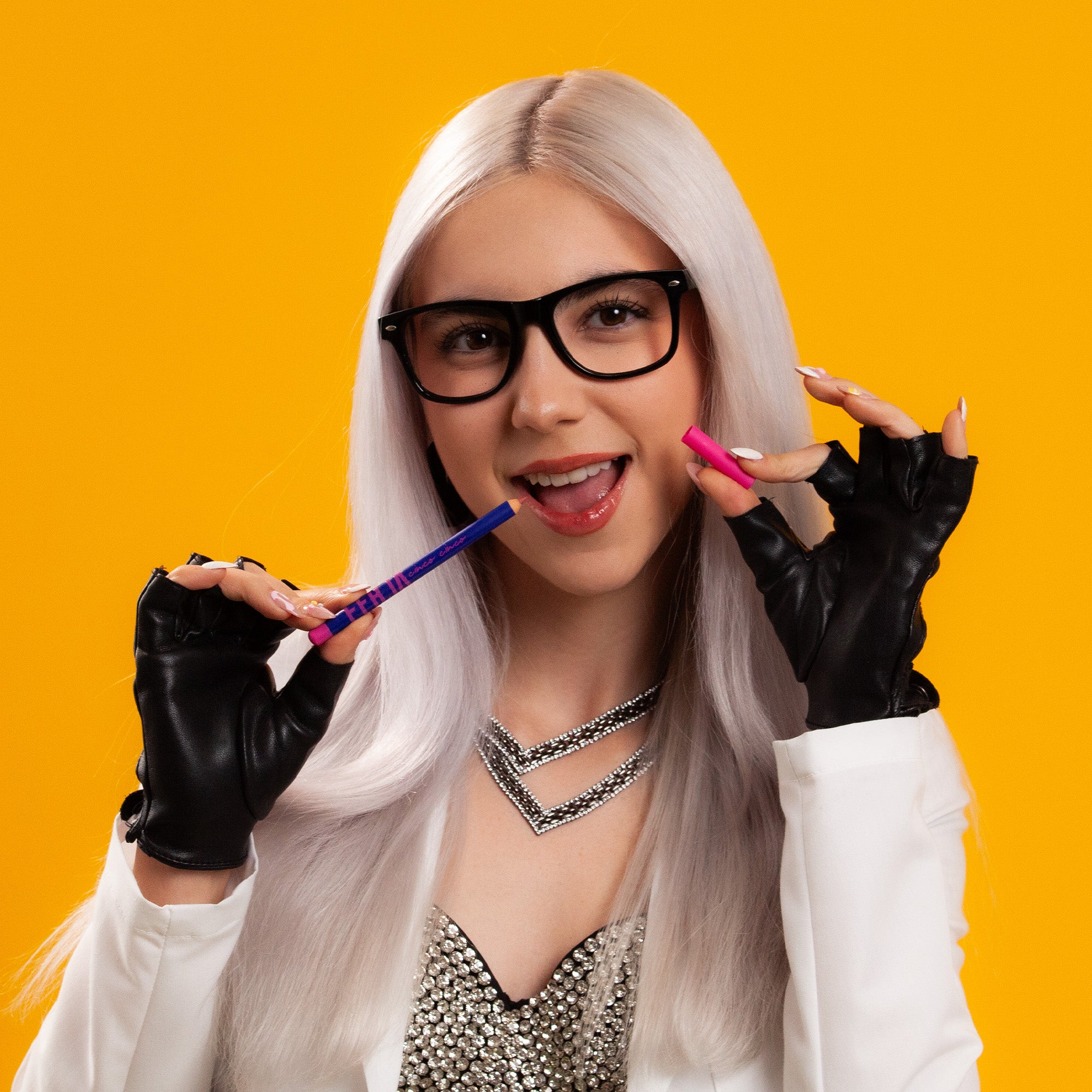 CINCO CINCO Lip Liner Rosa Frambuesa Ferja - Delineador de labios color rosa frambuesa